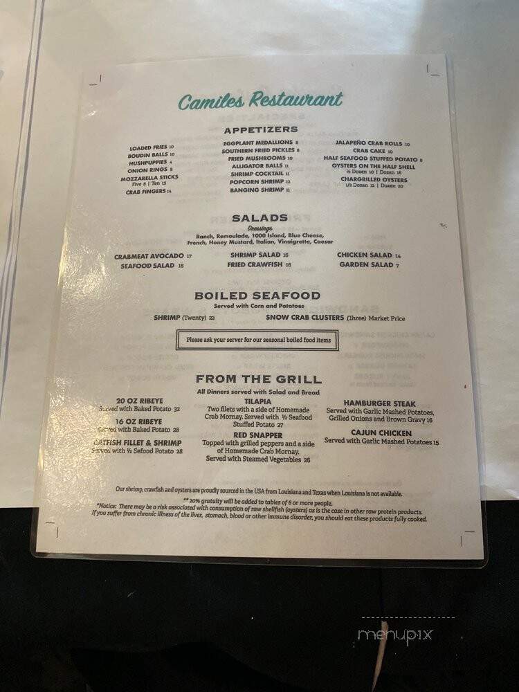 Camille's Restaurant - Baton Rouge, LA