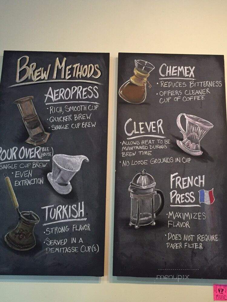 Just Love Coffee Roasters - Murfreesboro, TN menu_pic