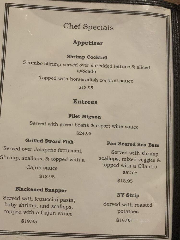 Gina's Italian kitchen and pizzeria - Friendswood, TX menu_pic