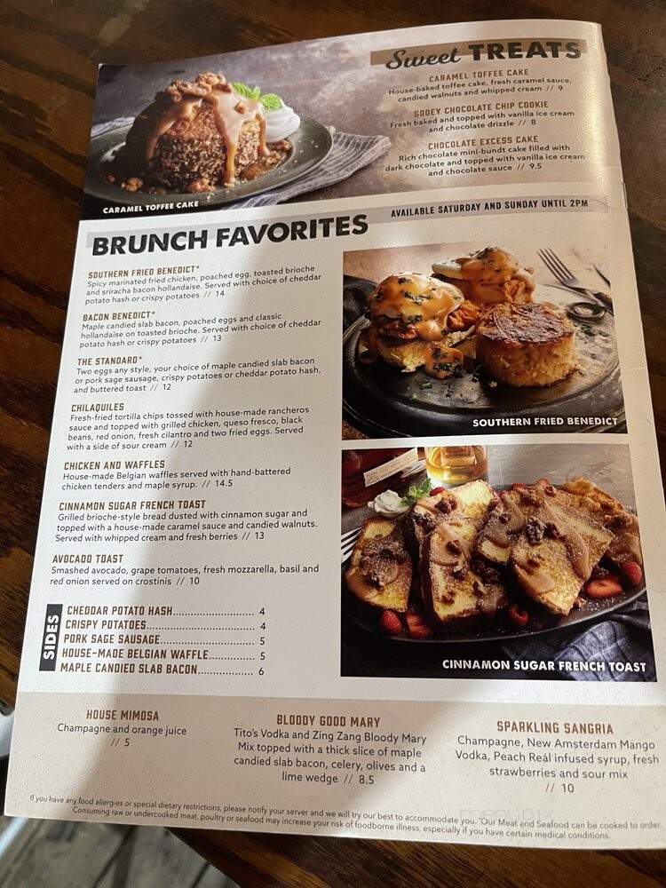 Brick House Tavern + Tap - Houston, TX menu_pic