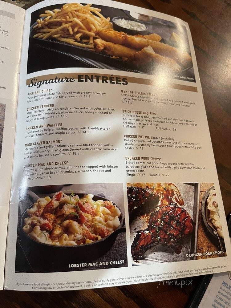 Brick House Tavern + Tap - Houston, TX menu_pic