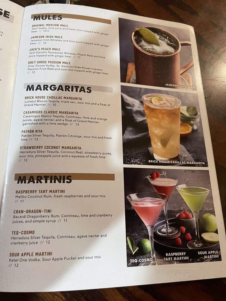 Brick House Tavern + Tap - Houston, TX menu_pic