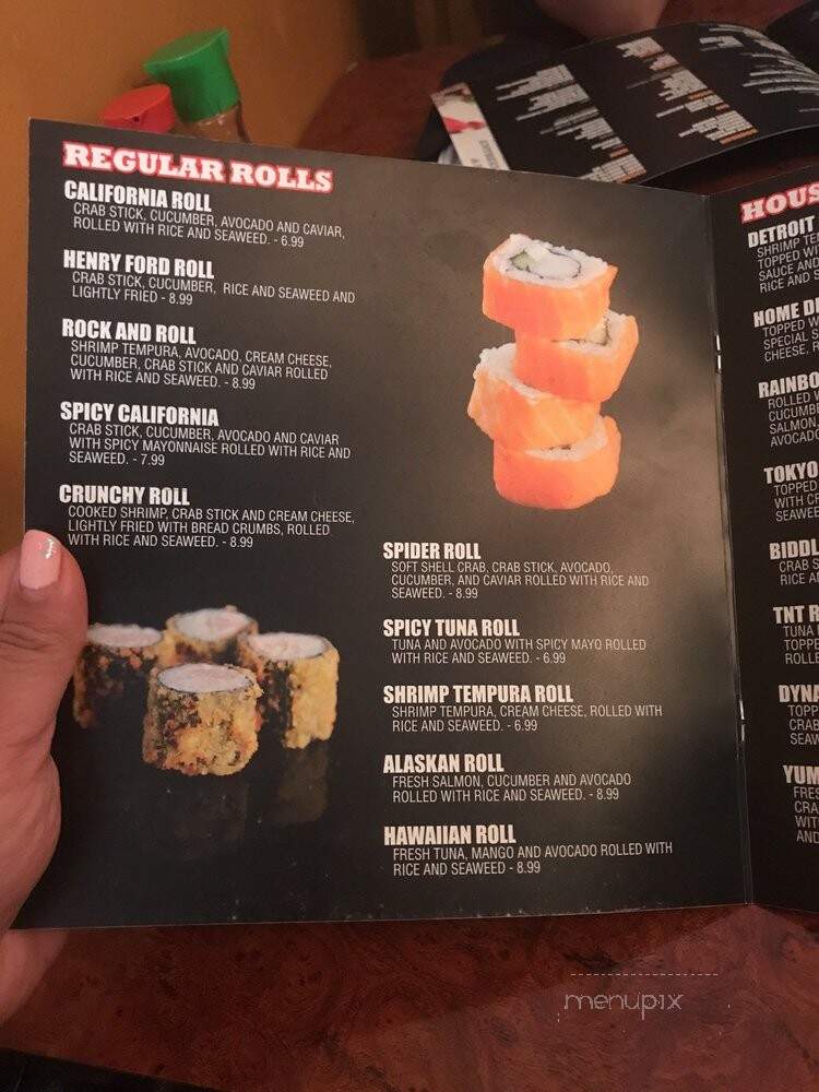 Sushi Bar & Japanese Bistro - Wyandotte, MI menu_pic