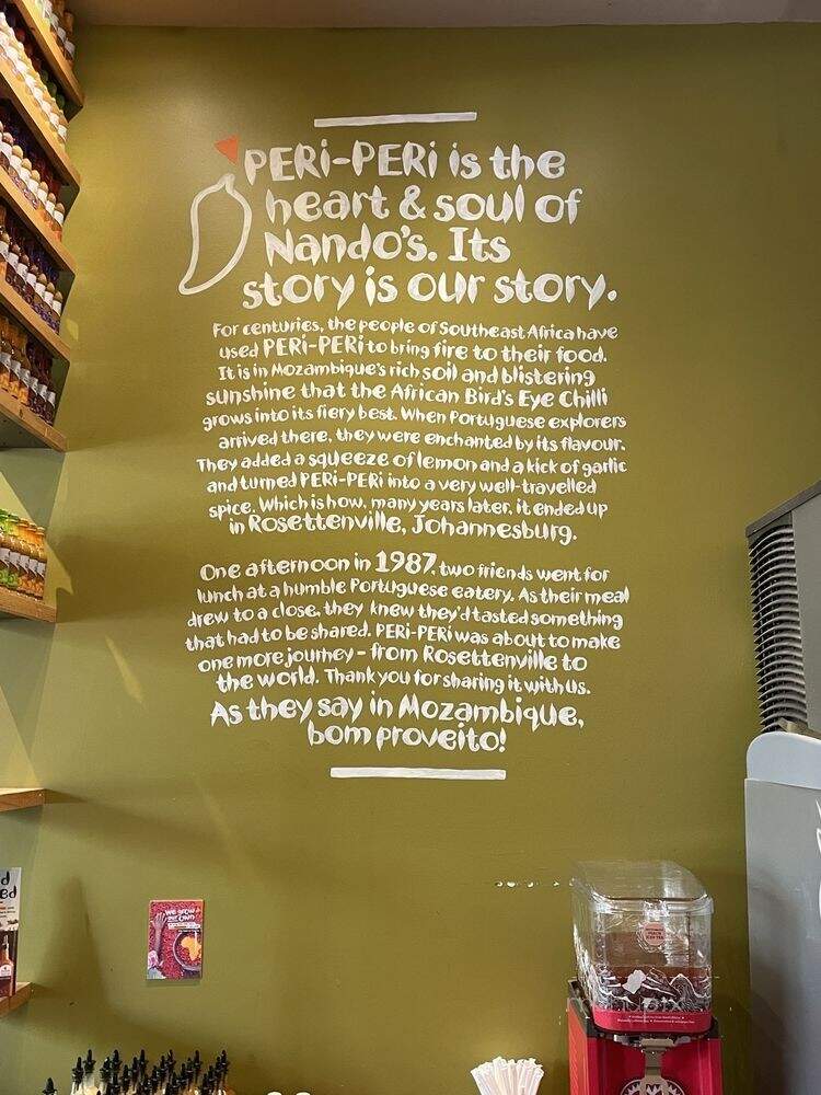 Nando's Peri-Peri - Arlington, VA menu_pic