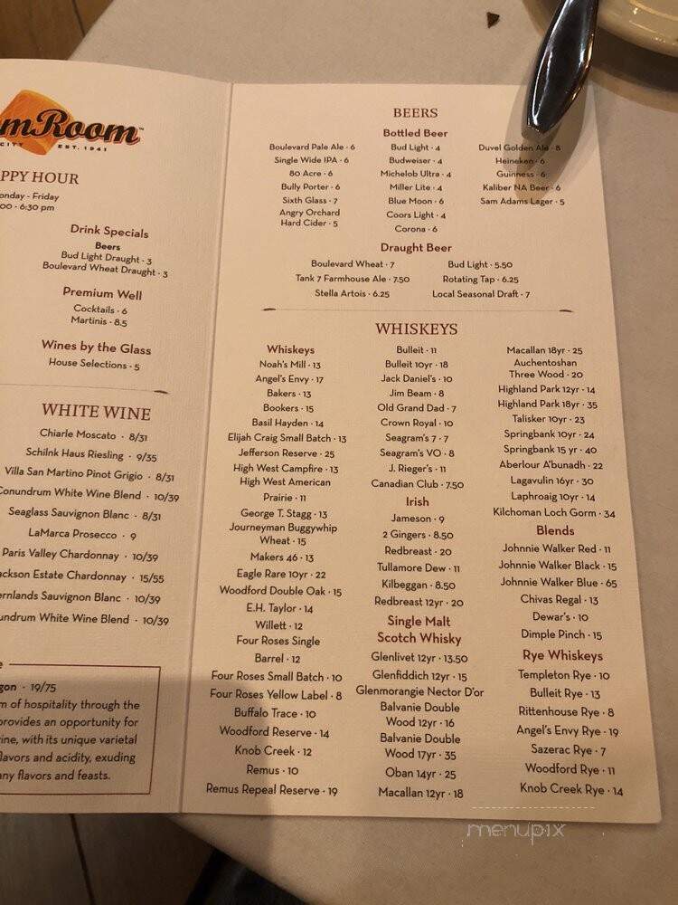 Providence New American Kitchen - Kansas City, MO menu_pic