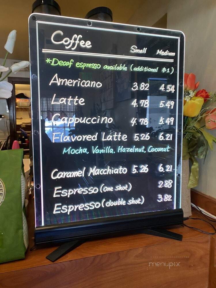 Spero Spera - Honolulu, HI menu_pic