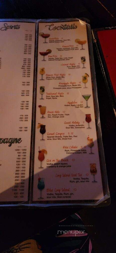 Club Tipico Dominicano - Miami, FL menu_pic