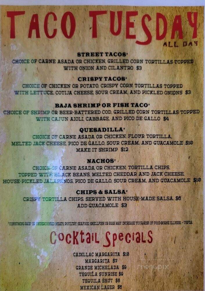 HopScotch - Fullerton, CA menu_pic