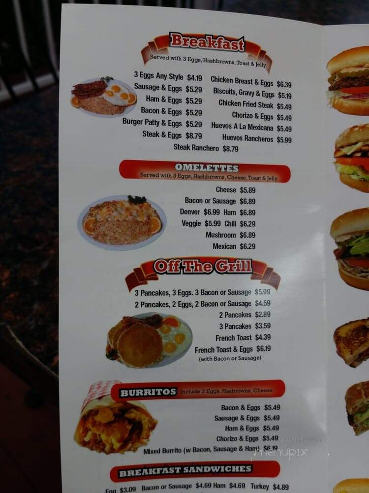 Charlie's Best Burger - Santa Ana, CA menu_pic