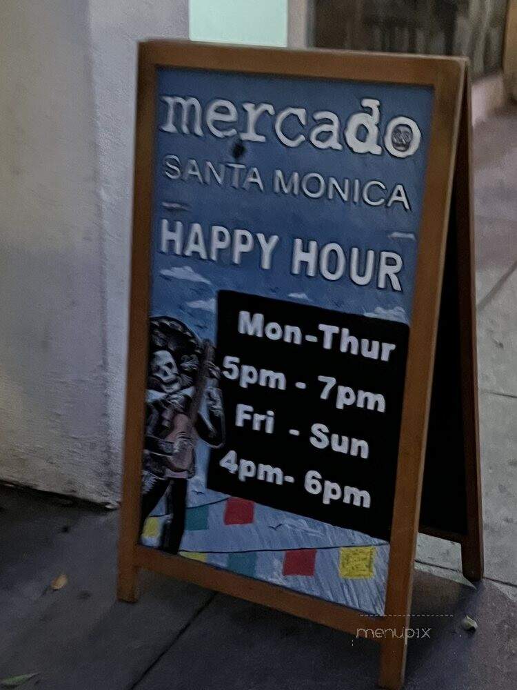 Mercado - Santa Monica, CA menu_pic
