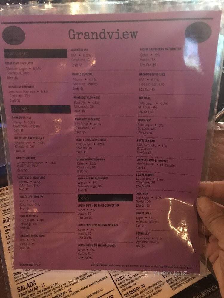 Local Cantina - Columbus, OH menu_pic