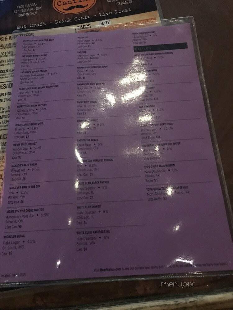 Local Cantina - Columbus, OH menu_pic