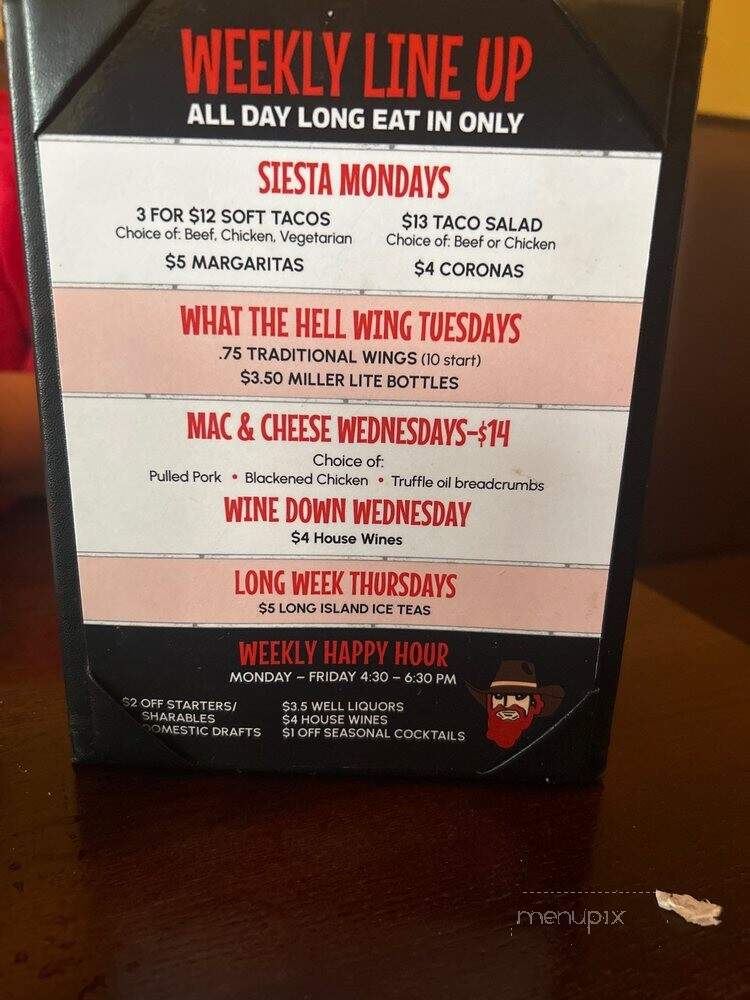 Redbeards - Pittsburgh, PA menu_pic