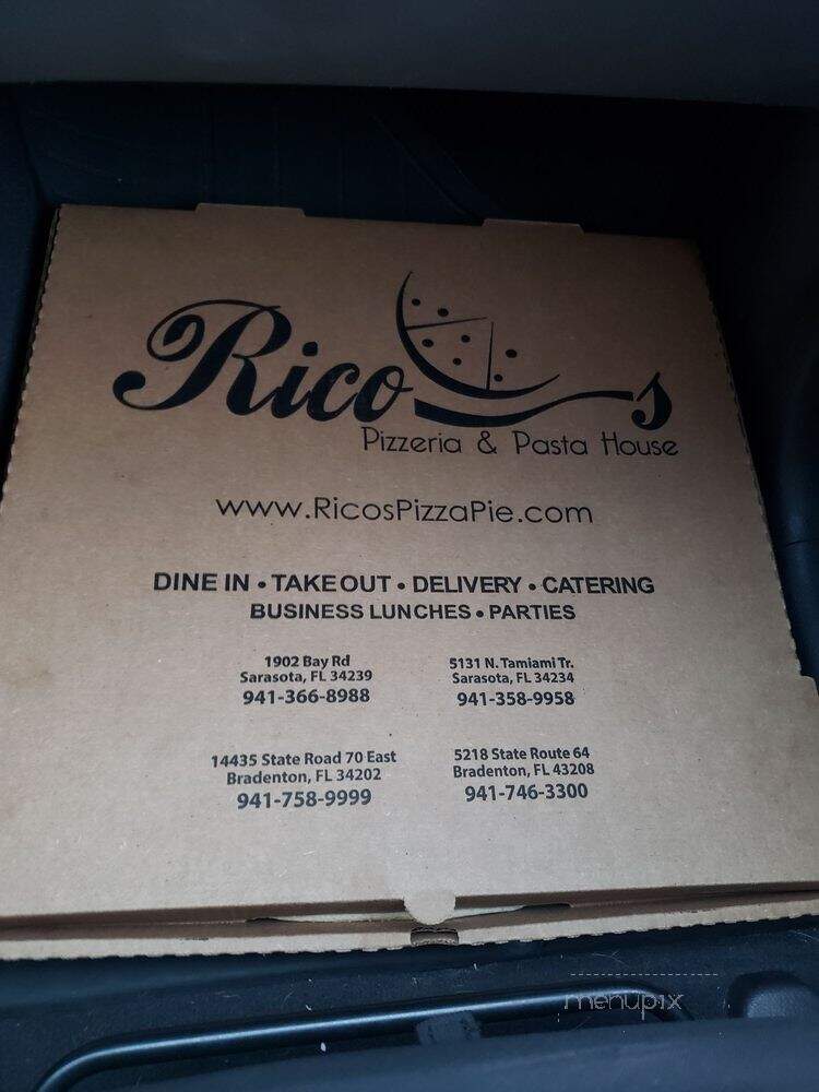 Rico's Pizzeria & Pasta House - Bradenton, FL