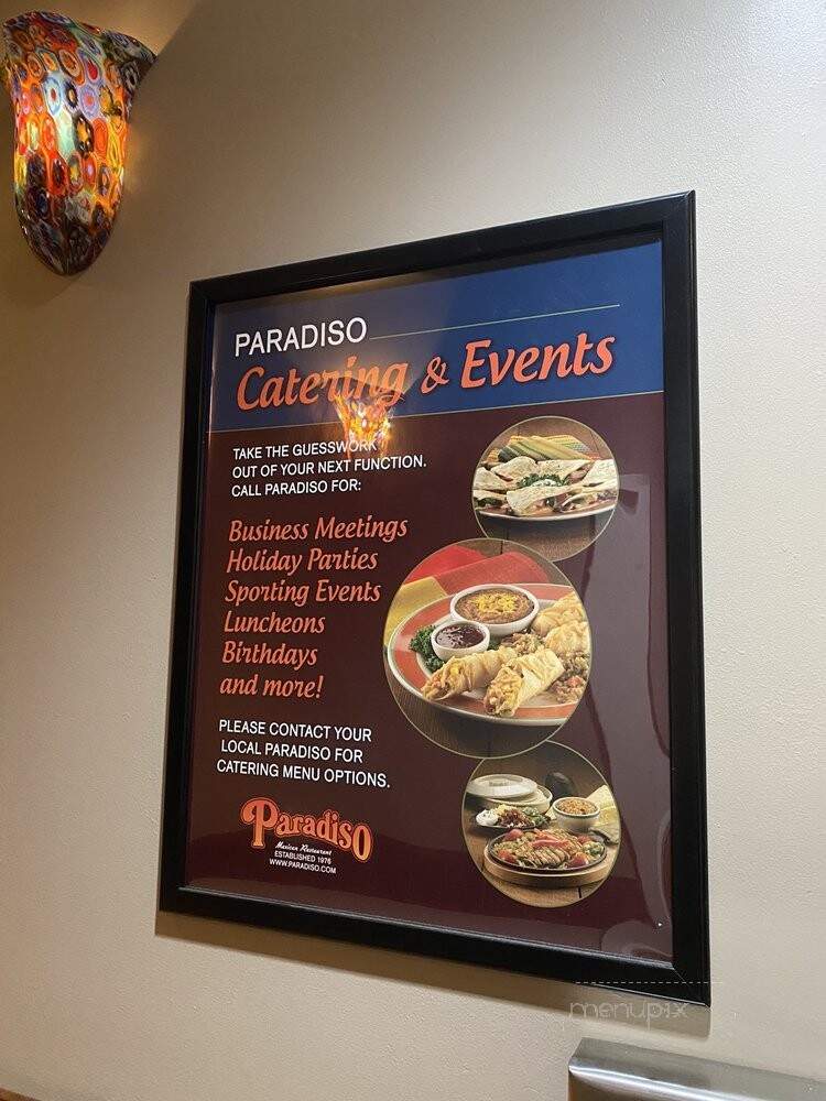 Paradiso Mexican Restaurant - Minot, ND menu_pic