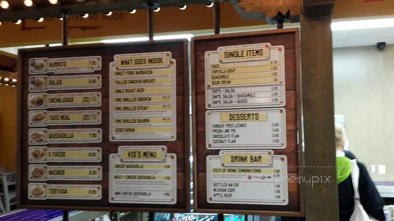 Cafe Rio Mexican Grill - Rock Springs, WY menu_pic