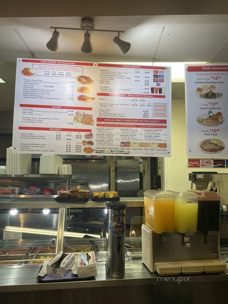 Hungry Farmer BBQ - Houston, TX menu_pic