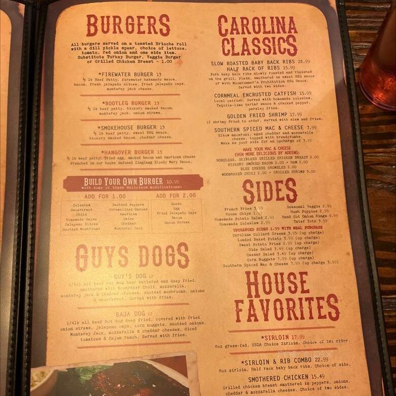 Moon Runners - Garner, NC menu_pic