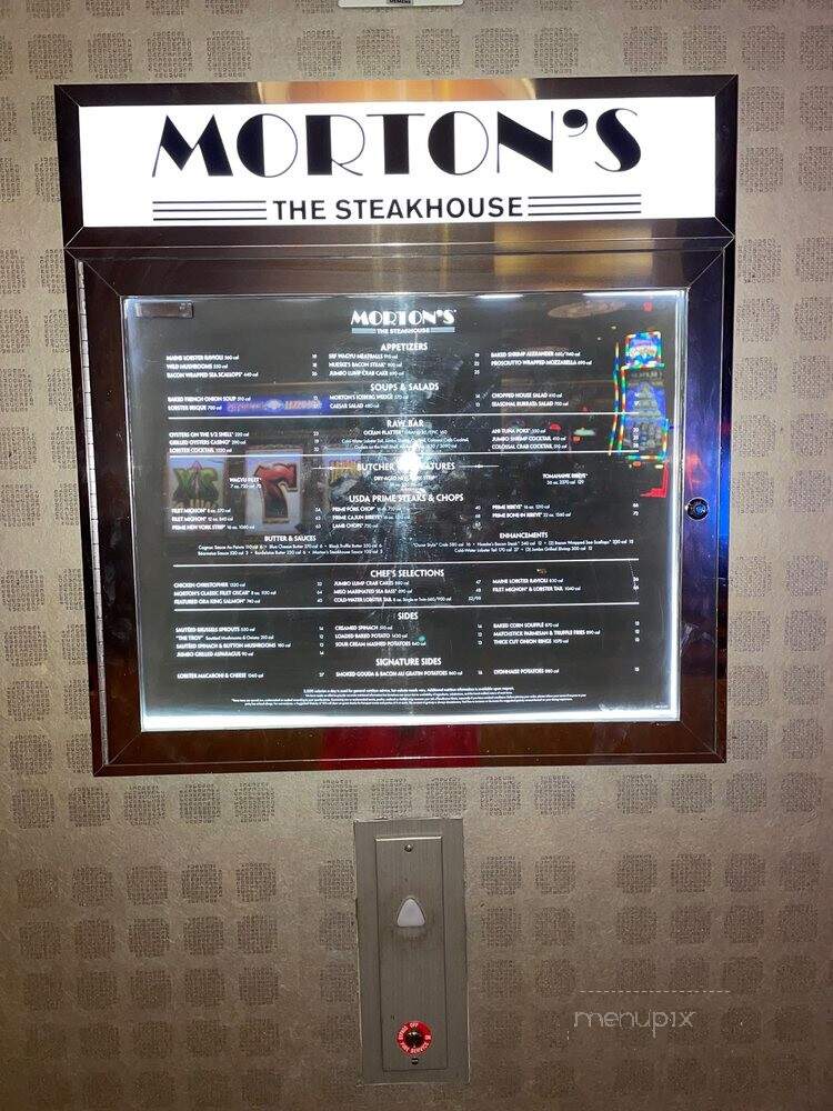 Morton's Steakhouse - Biloxi, MS menu_pic