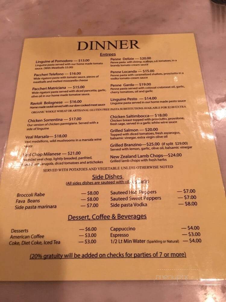 Sotto - Philadelphia, PA menu_pic