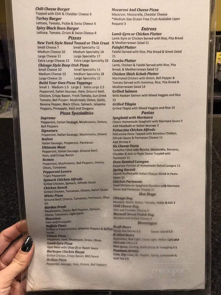 Little Chicago - Nashville, TN menu_pic