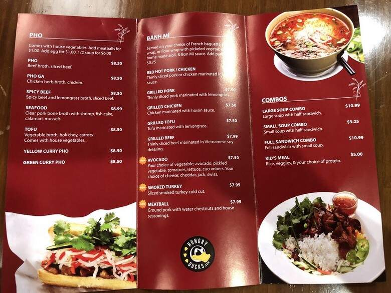 Bon Mi - Eugene, OR menu_pic