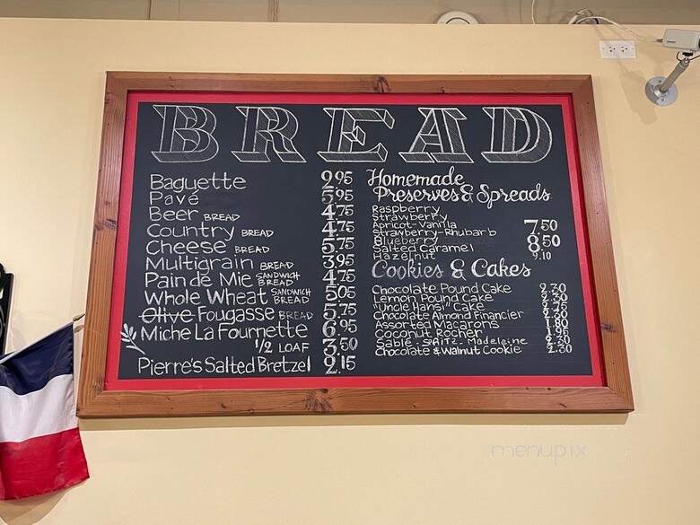 La Fournette - Chicago, IL menu_pic