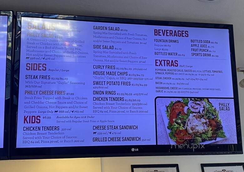 The Cheese Steak Shop - Roseville, CA menu_pic