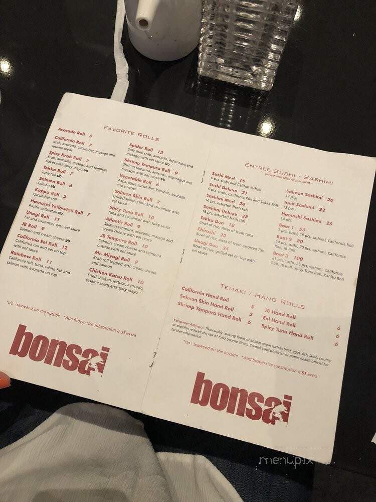 Bonsai Thai + Sushi - Miami, FL