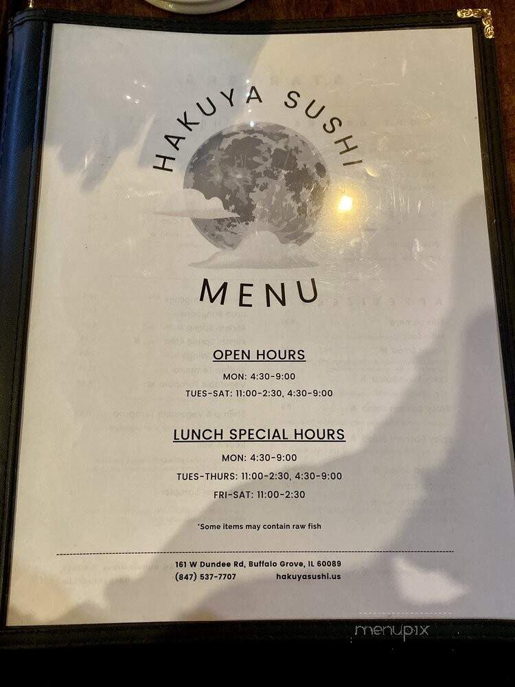 Hakuya Sushi - Buffalo Grove, IL