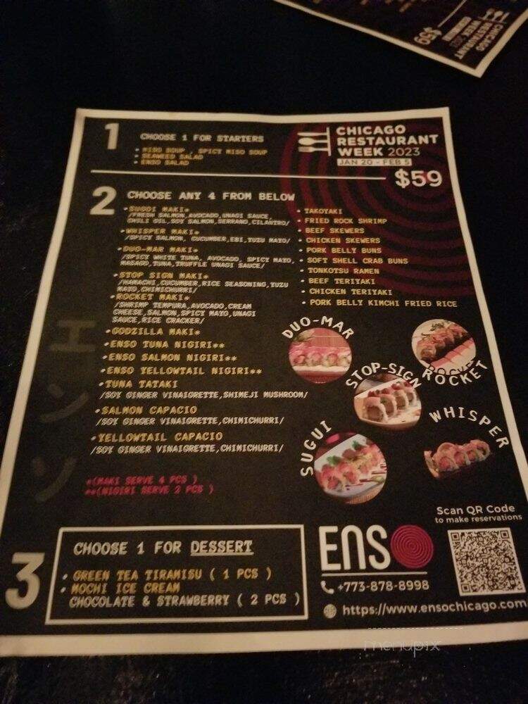 Enso Sushi Bar - Chicago, IL
