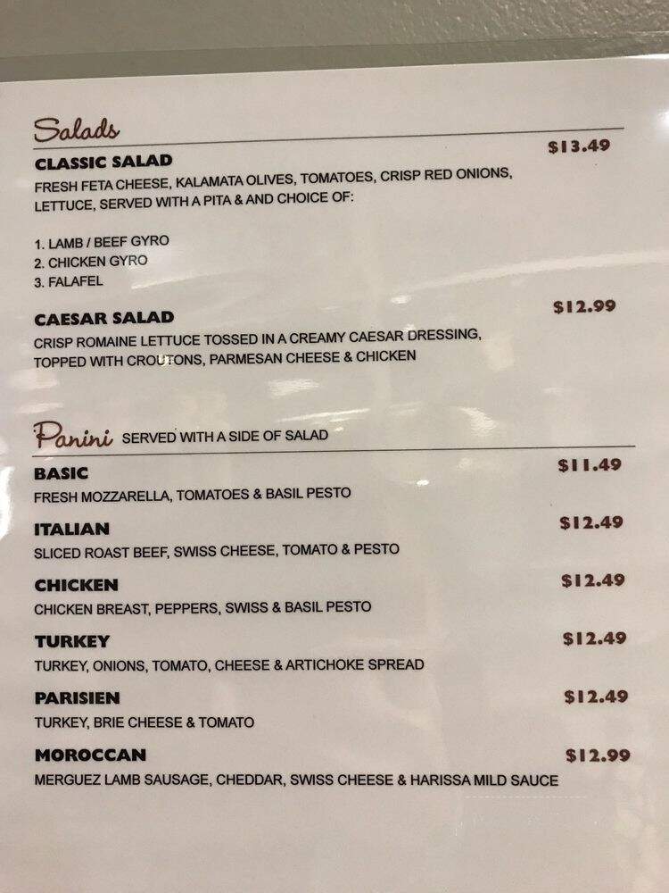 Crperie de Paris - Redmond, WA menu_pic