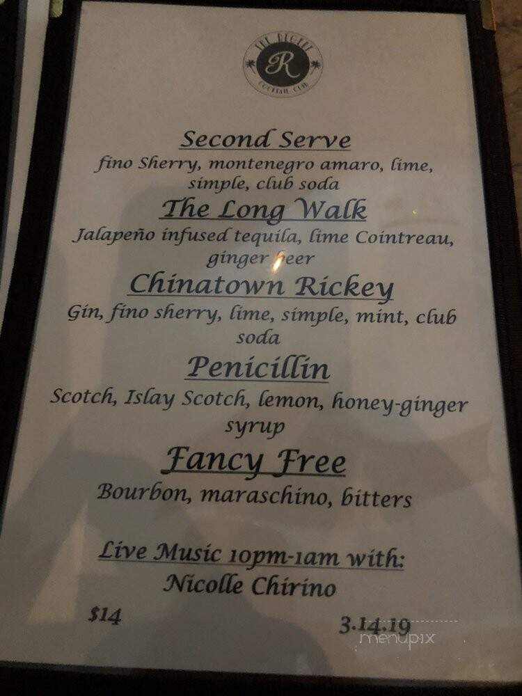 The Regent Cocktail Club - Miami Beach, FL
