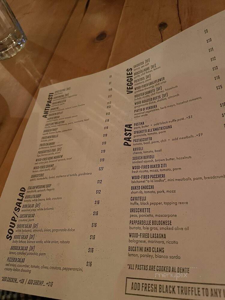 Fortina - Armonk, NY menu_pic