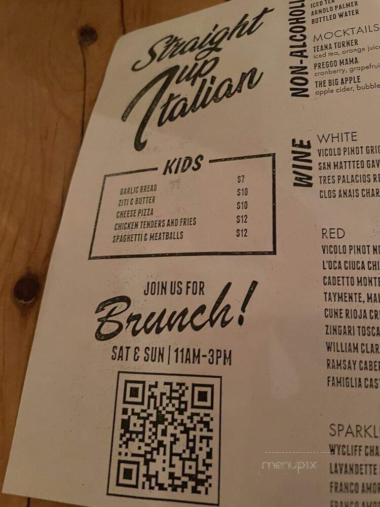 Fortina - Armonk, NY menu_pic