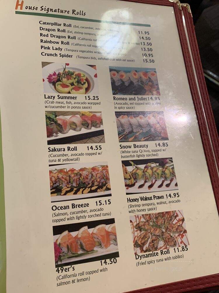 Fish N Gari - San Francisco, CA menu_pic