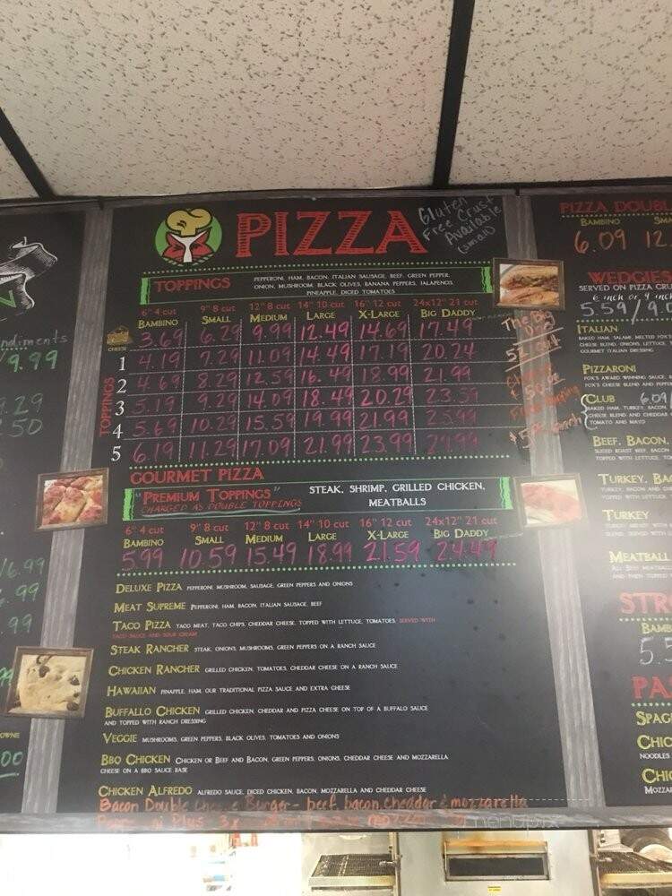 Fox's Pizza Den of Moss Bluff - Lake Charles, LA menu_pic