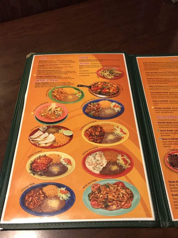 Los Potrillos Mexican Restaurant - Camas, WA menu_pic