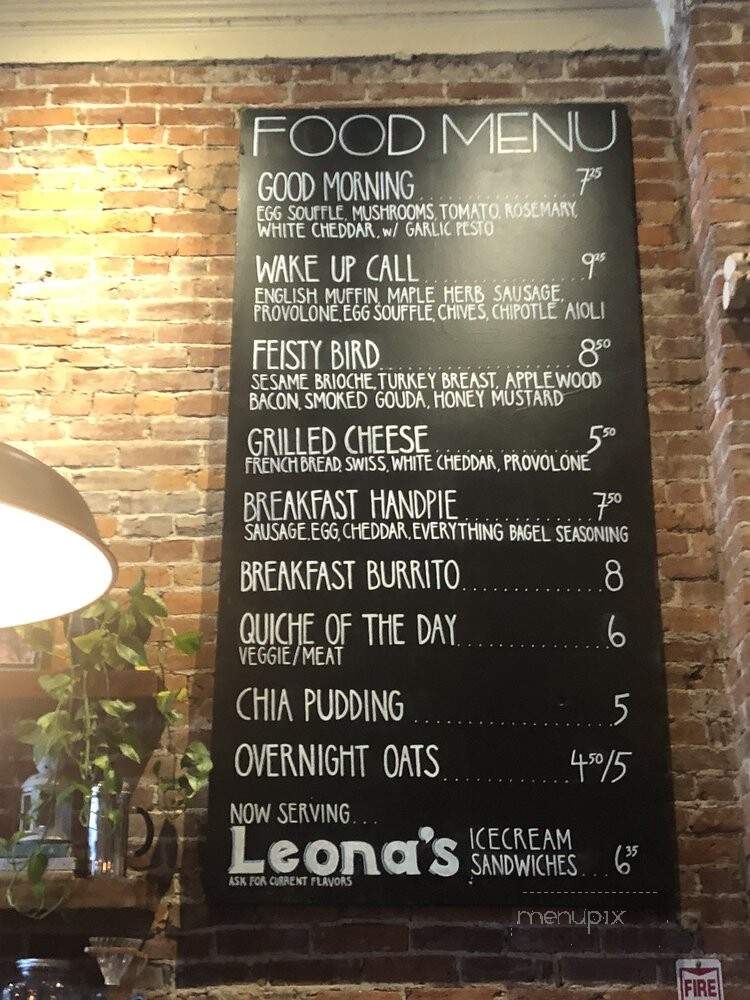 Delanie's Coffee - Pittsburgh, PA menu_pic