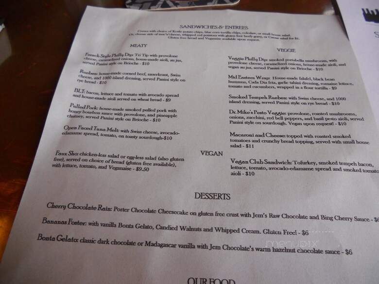 Broken Top Bottle Shop & Ale cafe - Bend, OR menu_pic