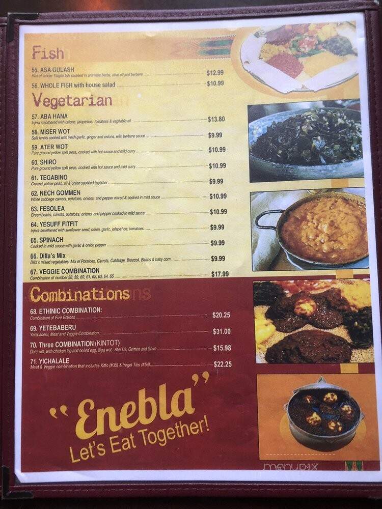 Dilla's - Minneapolis, MN menu_pic