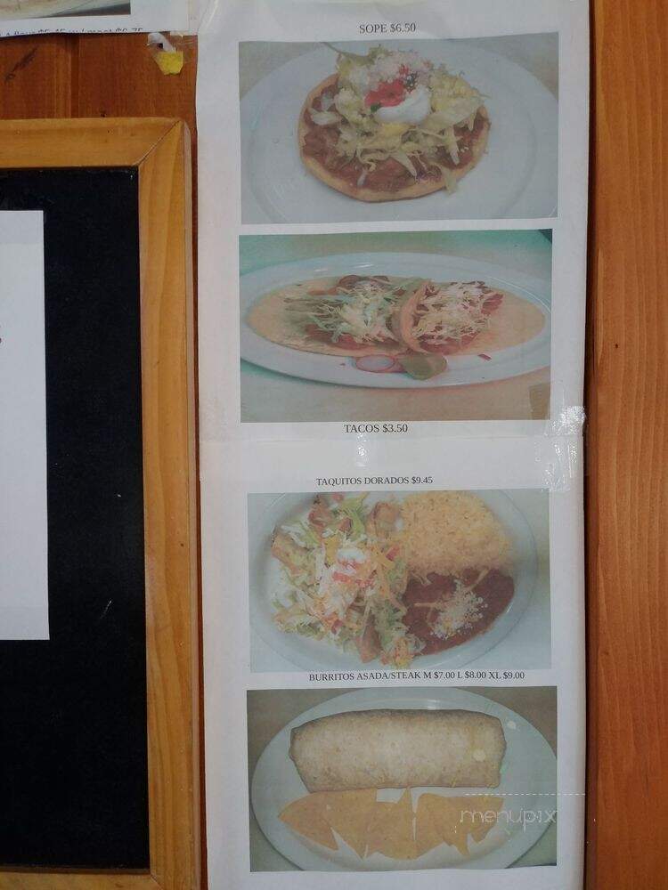 Burrito Heaven - Corvallis, OR menu_pic