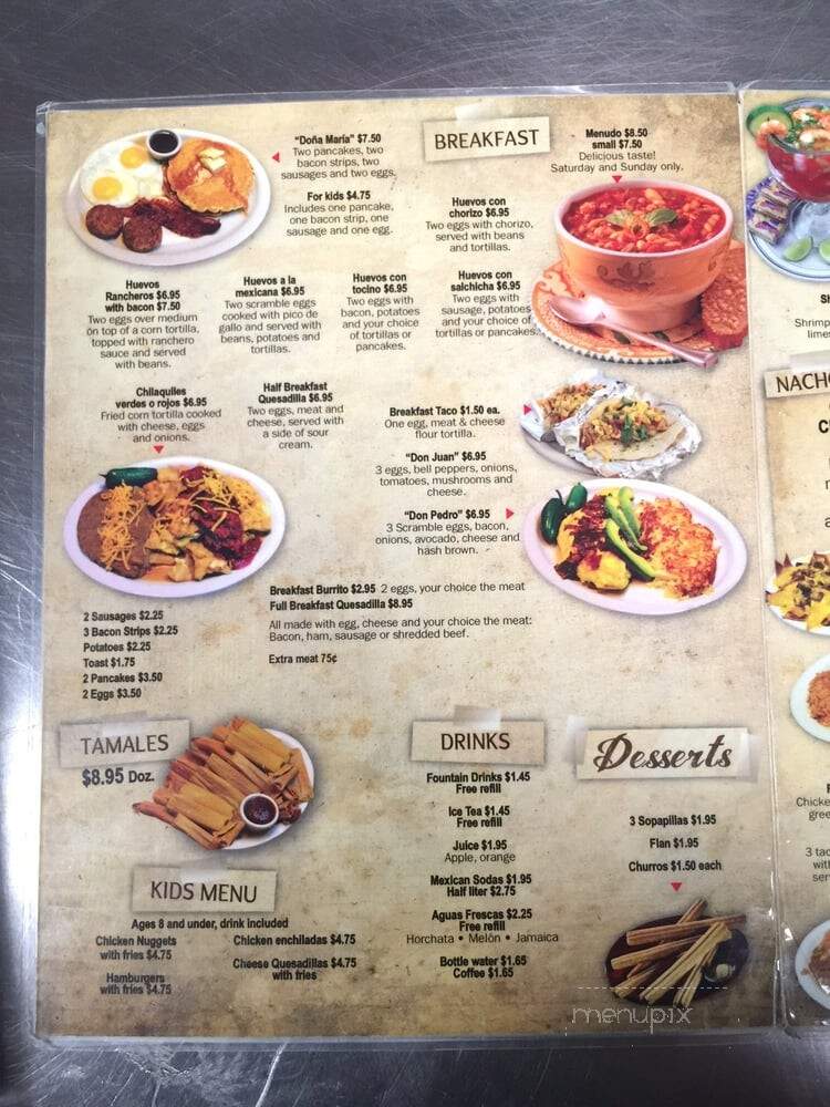 Pepper's Taco - Garland, TX menu_pic