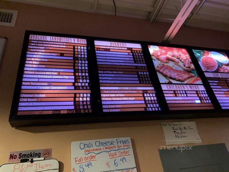 Chuck Wagon Burgers and Barbeque - Springfield, MO menu_pic