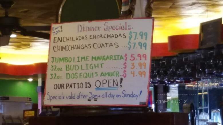 El Meson - Shelbyville, IN menu_pic