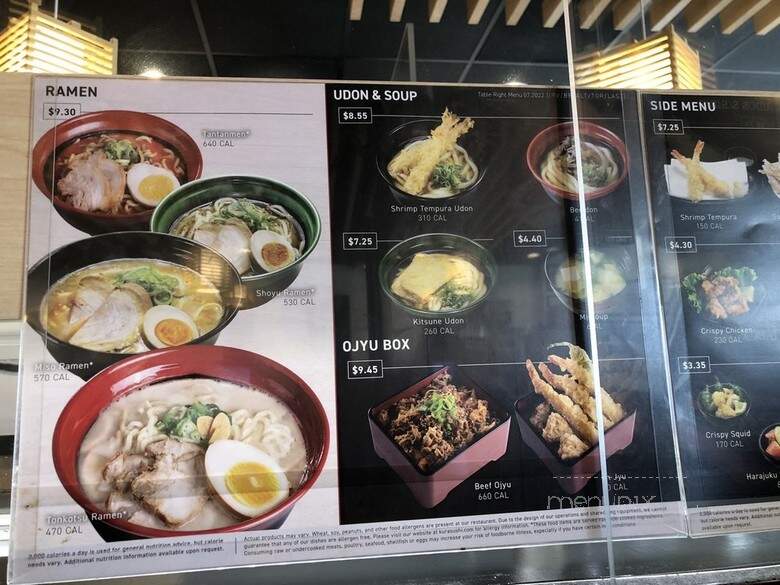 Kula Revolving Sushi Bar - Torrance, CA menu_pic