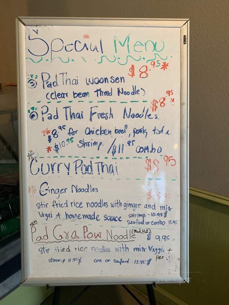 J's Noodles & New Thai - Denver, CO menu_pic