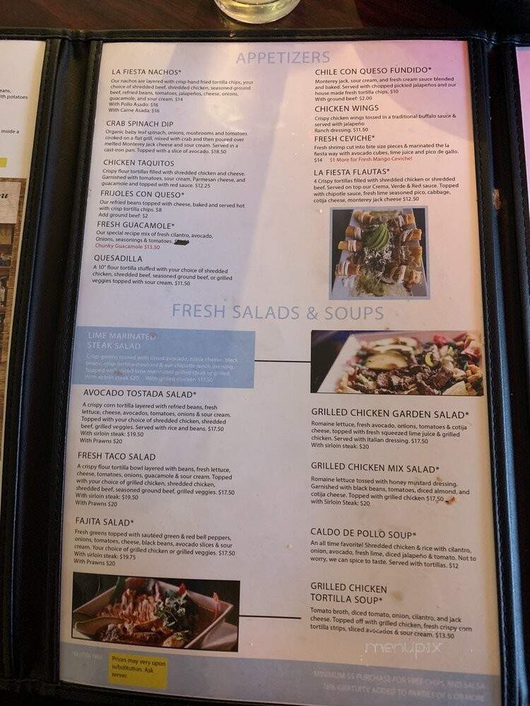 LaFiesta Mexican Kitchen - West Linn, OR menu_pic