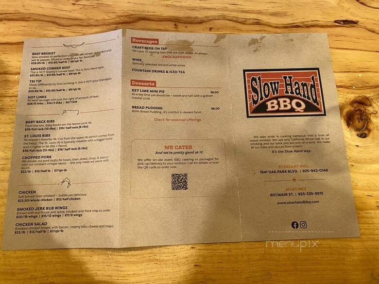 Slow Hand BBQ - Pleasant Hill , CA