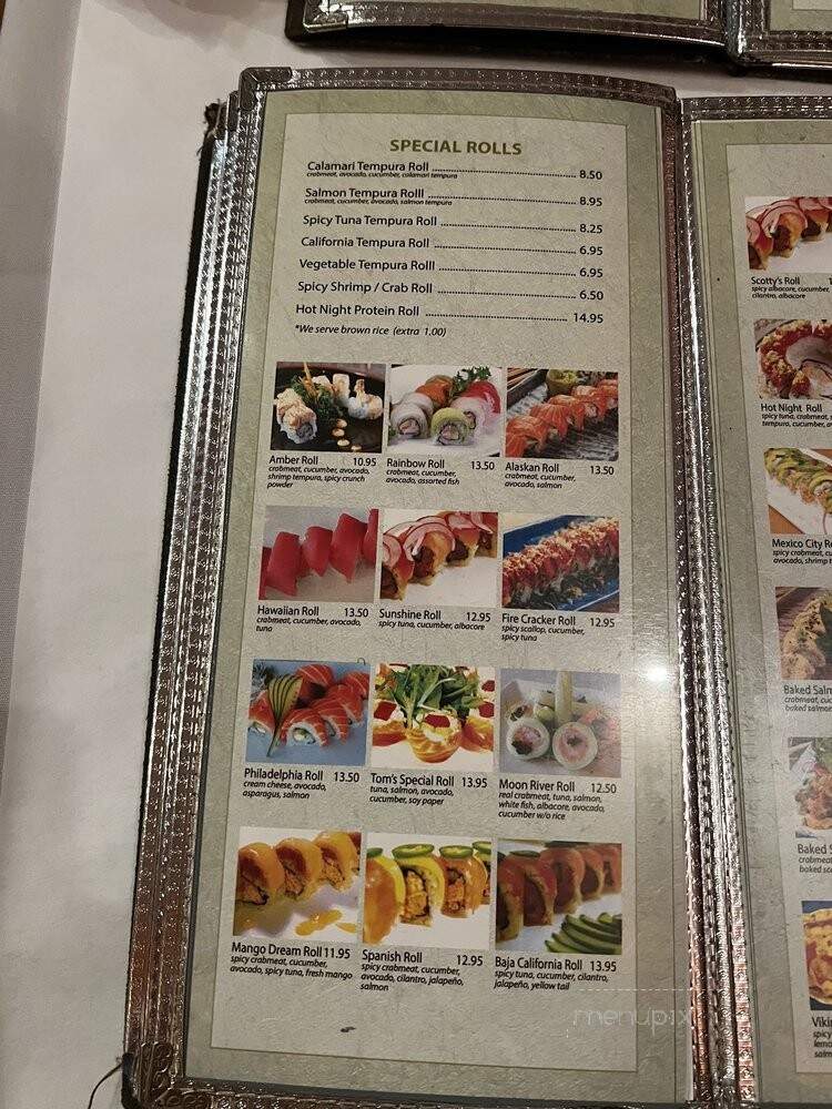 Sushi Ni - Glendora, CA menu_pic